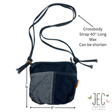 Denim Crossbody Bag