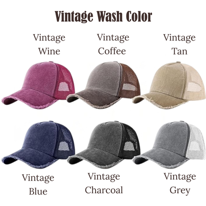 We The People Flag - Engraved Leatherette Hat