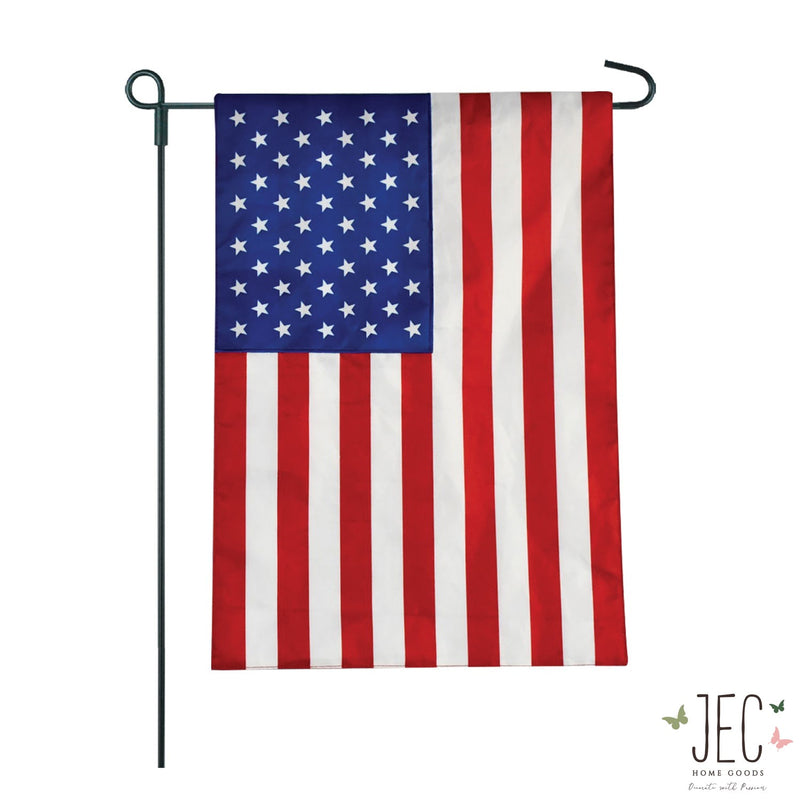 American Flag  2-Sided Garden Flag 12.5x18"